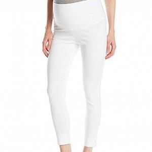 Ripe Maternity: Suzie Capri Pants (WHITE)